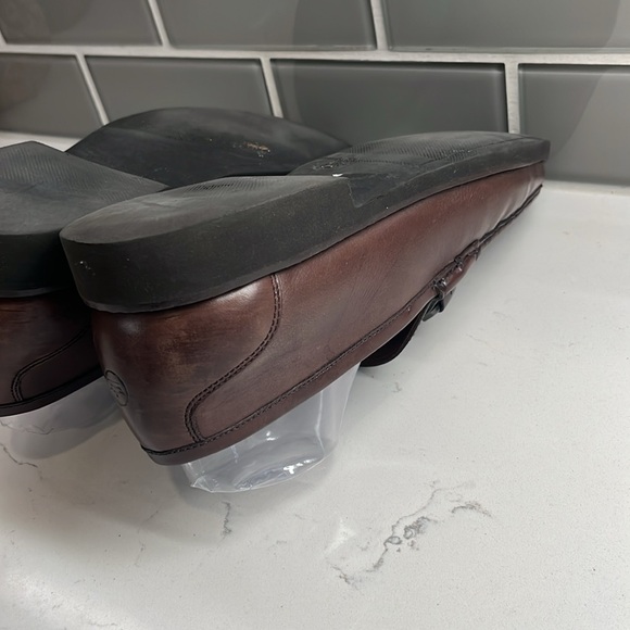 Peter Millar Loafers Mens 11.5 M Brown Leather Horsebit Buckle Shoe - Picture 6 of 11